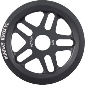 BMX Pignon Sunday Knox V2 28T aus Aluminium 7075-T6 Schwarz – Bild 2