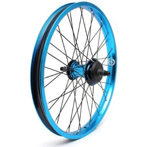 Salt Everest FC 20' Hinterrad mit Freecoaster LSD 36H 14mm Achse Blau für BMX – Bild 2