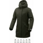 Magic parka lady 2in1 grüne airborne-jacke