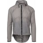 Venture unisex graue wind-kapuzenjacke