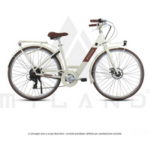 Fahrrad Margherita 28" E-Bike Stadt Creme Größe S