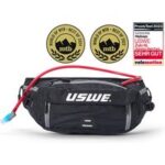 Uswe Hip Back Zulo 6L Hydration Belt Schwarz für MTB