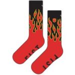 Fist wintersocks flaming hawt s-m rot-schwarz