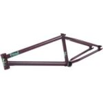 BMX Rahmen Fiend Reynolds 20.75' Merlot mit weißen Spritzern - Chrom 4130