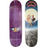 Fairdale x Toy Machine Skateboard 8.5' - Limitierte Auflage Rot/Blau/Grau