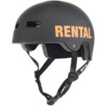 Fuse Alpha-Rental Icon Helm M-L Schwarz und Orange - Sicherheit und Komfort