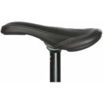 BMX Sattel Kris Fox Signature Slim Pivotal Schwarz - Hochwertiges Kunstleder