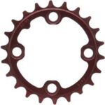 Kettenblatt MTB 22T aus Aluminium Rot - 64mm BCD