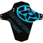 Logo Reverse Mudfender Schutzblech Schwarz/Blau für Fahrrad - Vorne/Hinten