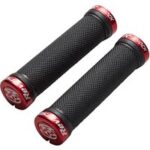 MTB Griff Reverse R-Shock Lock On Ø29mmx130mm Schwarz/Rot - Vibration Dämpfung