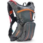 Rucksack airbone 3 3 liter grau-orange