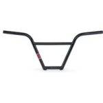 BMX Lenker 4 Teile 9' in CrMo Schwarz - Robust und Modern