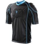 Flex Body Protector T-Shirt Schwarz-Blau Größe S - Anpassbarer Schutz