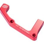 Shimano 203 mm Hinterrad Scheibenbremsadapter Rot aus Aluminium