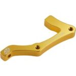 Shimano 203 mm Gold Hinterrad Scheibenbremsadapter - IS PM Aluminium