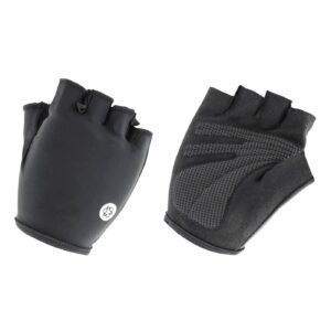 Gel sport halbfingerhandschuhe aus lycra 190gr schwarz größe m – Bild 2