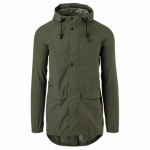 Rain commuter parka jacke dunkelgrün größe l – Bild 2