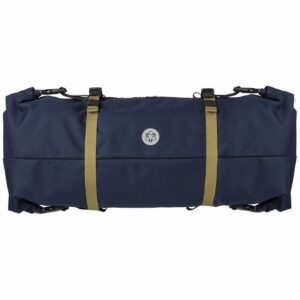 Venture lenkertasche 65x15x15cm vorne blau/braun – Bild 2