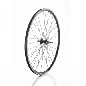 Schwarzes 26-zoll-mtb-hinterrad – 6/7-v-gewinde auf lagern – Bild 2