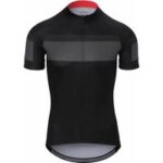 Schwarzes sprint-chrono-sportshirt größe m