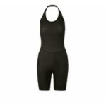 Pant. w giro chrono sport halter bib blk m 23