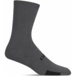 Anthrazitfarbene socken des hrc-teams größe 36-39