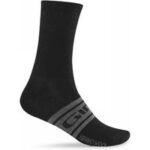 Seas merinowollsocken schwarz/anthrazit größe 36-39