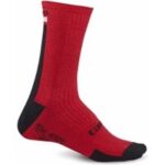 Hrc rot/schwarze socken größe 36-39