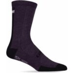 Hrc socken staubig lila/schwarz grösse 46-50