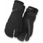 100 proof winter lange handschuhe schwarz größe m