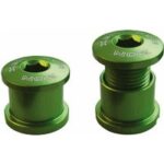 M8x8mm grüne aluminium-kurbelgarnitur-verschlussschraube – 5 stück