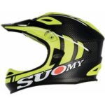 Helm jumper carbon gelb fluo - größe s (56-57cm)