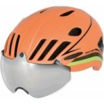 Helm vision orange/schwarz - größe m (54/58cm)