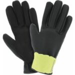 Roadster schwarz-gelb fluo urban handschuhe größe ml