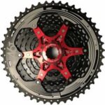 Mtb-kassette 11s x 11/46 zähne aus schwarzem aluminium – shimano-körper