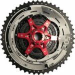 Mtb-kassette 11s x 11/51 zähne aus schwarzem aluminium – shimano-körper