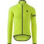 Thermo sport herrentrikot fluo gelb - lange ärmel größe m