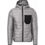 Fuse jacke venture unisex grau mit kapuze größe l