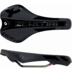 Sattel zero tri pas mikrofaser carbon - tirox gabel 254x136mm hart schwarz