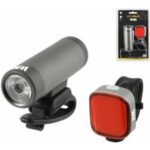 Front- und rücklicht-kit urban 400 lumen - hinten 36 leds usb