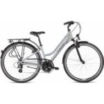 Fahrrad trans 2.0 frau 28" grau/schwarz grösse s