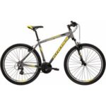 Mtb hexagon 2.0 man 27.5" grau/schwarz/gelb grösse s