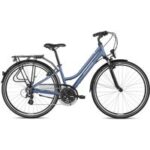 Fahrrad trans 2.0 frau 28" blau/weiss grösse s