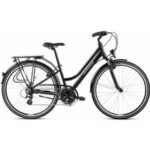 Fahrrad trans 2.0 frau 28" schwarz/grau grösse s