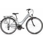 Bici trans 2.0 donna 28" grau/schwarz 7v größe m