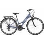 Bici trans 2.0 frau 28" blau/weiß 7v größe m