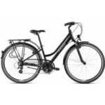 Bici trans 2.0 donna 28" schwarz/grau 7v größe m