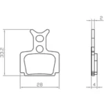 Formula cure Bremsbeläge - Bio-E-Bike 1 Satz