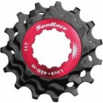 Roter verschlussring-kit + schwarze aluminium-11f-ritzel – shimano-körper