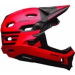 Super dh sphr rot / schwarzer helm fh 55 / 59cm grösse m